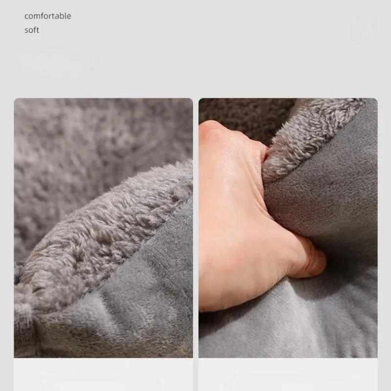 Plush Cat & Small Dog Bed – Soft, Breathable Cushion Mat for Kittens & Puppies