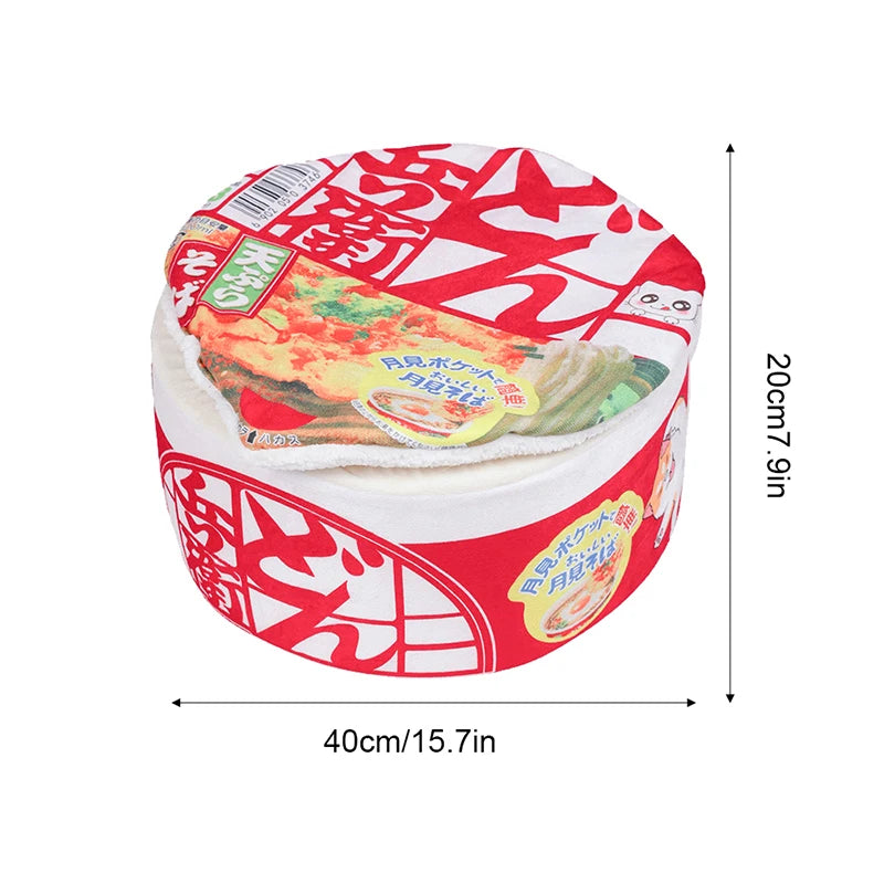 Noodle Cup Pet Bed – Cozy Cat Hideaway