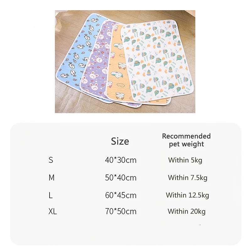 Cat Dog Sleeping Mat Pet Summer Cooling Latex Pad Cute Cartoon Pattern  Kennel Ice Silk Cool Mats Floor Sofa Blanket Pet Supplie